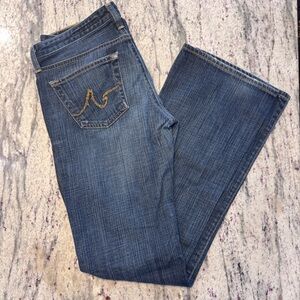 AG Adriano Goldschmied Angel Blue Flare Jeans